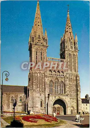 Cartes postales moderne Saint Pol de Leon La Cathedrale