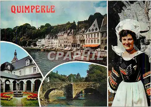 Cartes postales moderne Quimperle Sud Finistere Vue principale le quai Brizeux