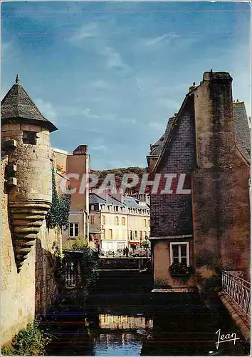 Cartes postales moderne Quimper Finistere Vieilles Maisons sur la riviere le Steir