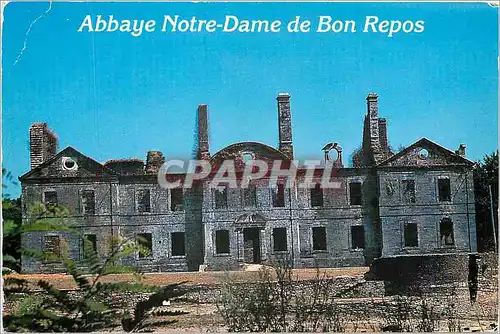 Moderne Karte Abbaye Notre Dame de Bon Repos Saint Gelven Gouarec