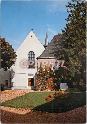 Cartes postales moderne Abbaye Sainte Marie du Port du Salut Entrammes Mayenne Facade de l'Eglise