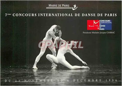 Cartes postales moderne Concours International de Danse de Paris rue de Laborde Paris