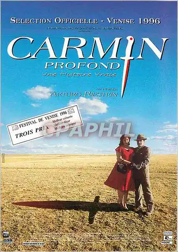 Moderne Karte Carmin Profond Festival de Venise Venise 1996 Arturo ripstein Cinema