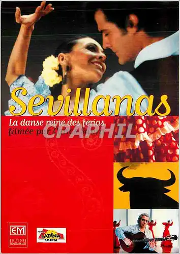 Cartes postales moderne Sevellanas La danse reine des ferias filmee par Carlos Saura