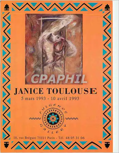 Cartes postales moderne Janice Toulouse peintre canadienne ojibway