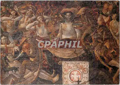 Cartes postales moderne Albi Tarn Basilique Sainte Cecile Fresque du Jugement Dernier