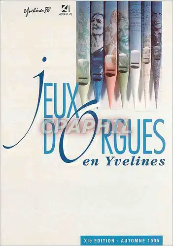 Cartes postales moderne Jeux d'Orgues en Yvelines