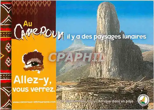 Cartes postales moderne Cameroun Au nord du Cameroun les monts Mandara