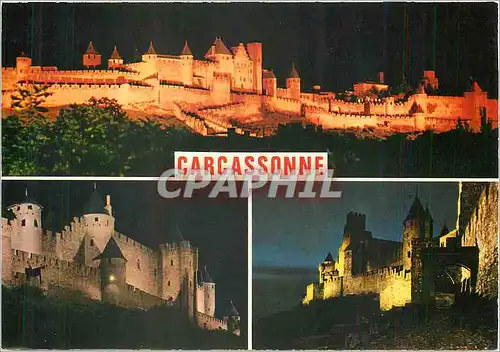 Cartes postales moderne Carcassonne La Cite Il ne faut pas mourir sans avoir vu Carcassonne