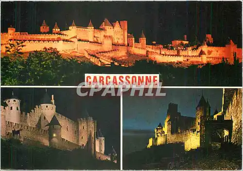 Moderne Karte Carcassonne La Cite Il ne faut pas mourir sans avoir vu Carcassonne