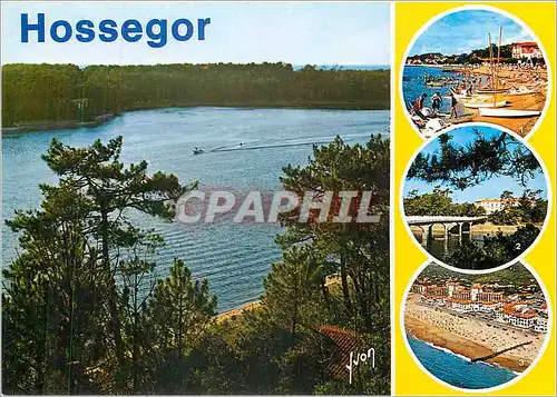 Cartes postales moderne Hossegor Landes Plage du Parc sur le lac