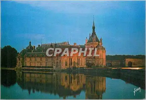Moderne Karte Chantilly Oise Le Chateau
