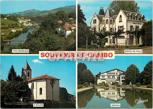 Cartes postales moderne Souvenir de Cambo