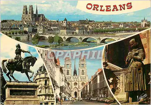Cartes postales moderne Les Merveilles du Val de Loire Orleans Loiret