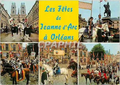 Cartes postales moderne Les Fetes de Jeanne d'Arc a Orleans