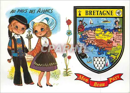 Cartes postales moderne Bretagne Mon Beau Pays  Folklore