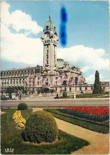 Moderne Karte Limoges Haute Vienne La Gare des Benedictins et les jardin