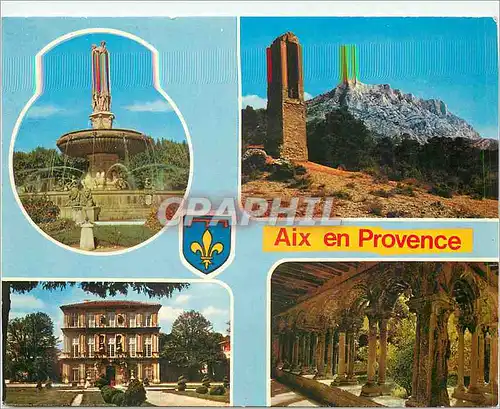 Cartes postales moderne Aix en Provence B du R