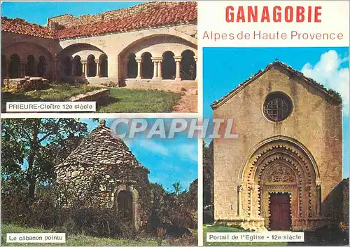 Cartes postales moderne Vallee de la Durance Prieure de Ganagobie Alpes de Haute Provence