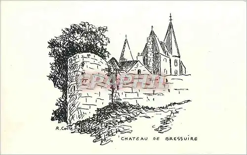 Cartes postales moderne Chateau de Bressuire