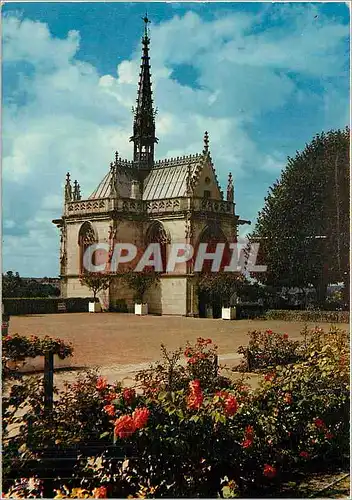 Cartes postales moderne Amboise La Chapelle St Hubert dans le Parc du Chateau