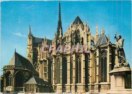 Moderne Karte Amiens La Cathedrale Notre Dame