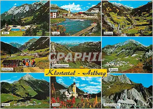 Cartes postales moderne Klostertal Arlberg