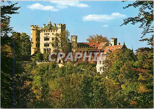 Cartes postales moderne Konigsschloss Hohenschwangau The castle Hohenschwangau was built in the 19th century by the Seig