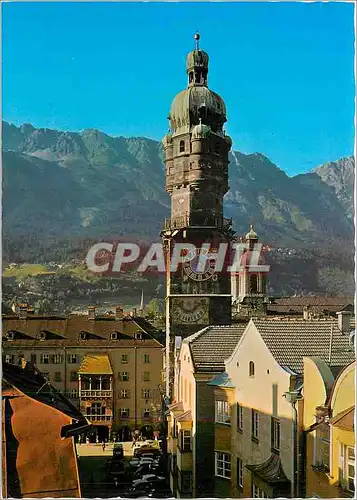 Moderne Karte Innsbruck Tirol Altstadt