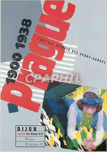 Cartes postales moderne Prague Capitale secrete des avant gardens