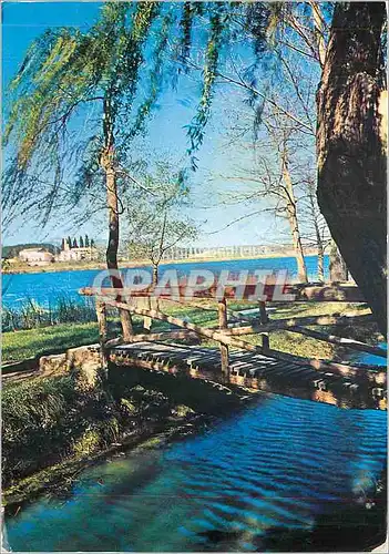 Cartes postales moderne Banolas Gerona Vue partielle du Lac