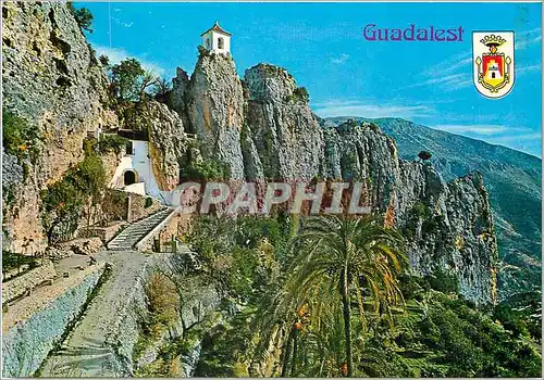 Cartes postales moderne Castell de Guadalest Vue pittoresque