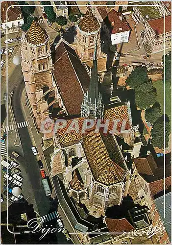 Cartes postales moderne Dijon Cote d'Or Vue aerienne de l'Eglise Saint Benigne