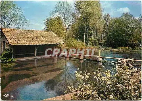 Moderne Karte St Julien C d'Or Les rives de la Norge Le Lavoir