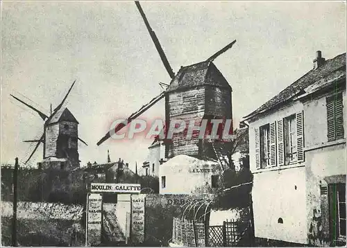 Cartes postales moderne Paris Le Moulin de la Galette