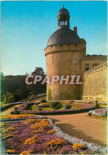 Cartes postales moderne Hautefort Dordogne Le Chateau