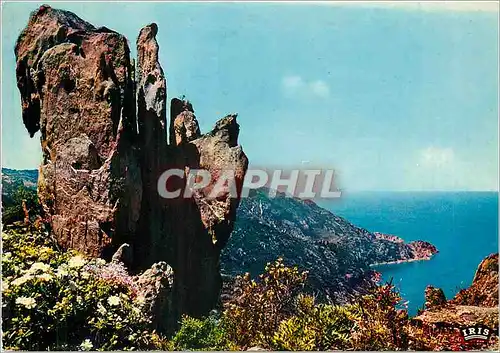 Cartes postales moderne Calanche de Piana Porphyres burines par l'Erosion
