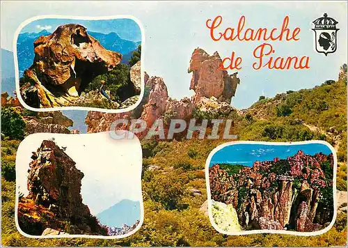 Cartes postales moderne Calanche de Piana
