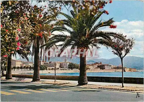 Moderne Karte Corse Ile de Beaute Ajaccio Le Boulevard Lantivy