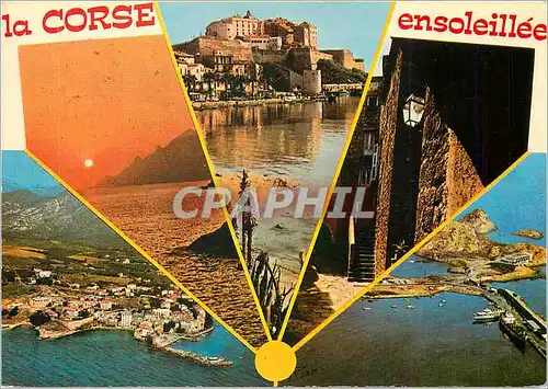 Cartes postales moderne La Corse ensoleillee