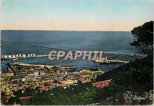 Cartes postales moderne Sete Herault Vue Generale et entree du Port