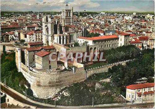 Cartes postales moderne Beziers Herault La Cathedrale St Nazaire