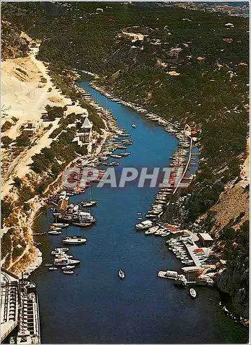 Moderne Karte Lumiere et Beaute de la Cote d'Azur Cassis La Calanque de Port Miou