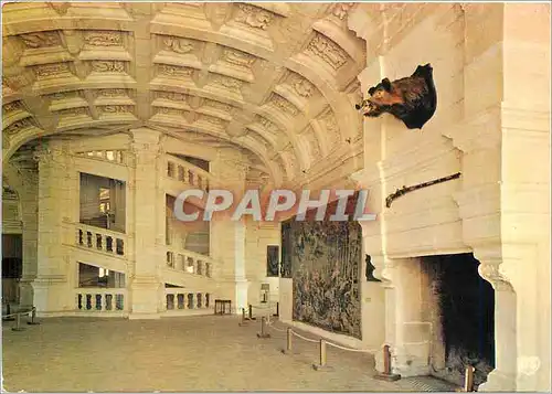 Moderne Karte Chambord L et C Le Grand Escalier et l'Exposition d'Armes