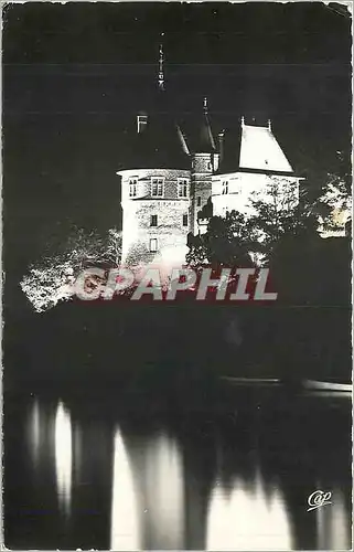 Cartes postales moderne Cote de Jade Pornic Le Chateau illumine