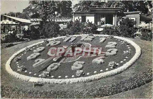 Cartes postales moderne Geneve L'Horloge Fleurie