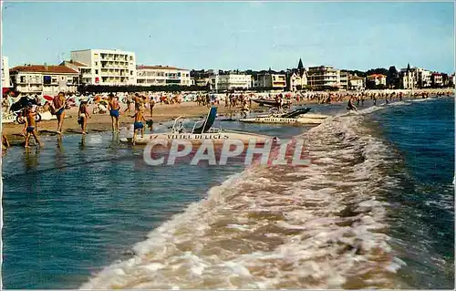 Moderne Karte Royan Facade du Boulevard Pedalo