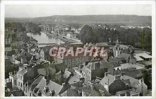 Cartes postales moderne Redon L et V Panorama sur le Bassin a flot