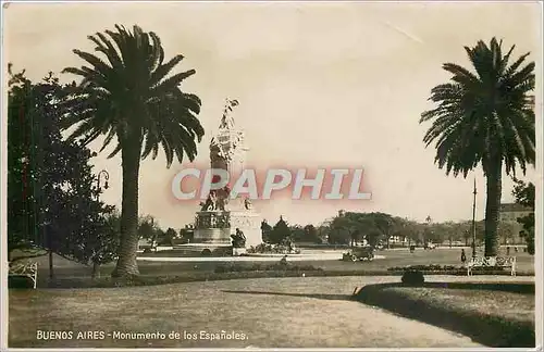 Cartes postales moderne Buenos Aires Monumento de los Espanoles