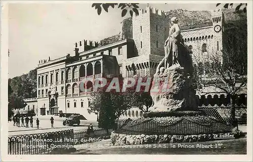 Moderne Karte Monaco Le Palais du Prince